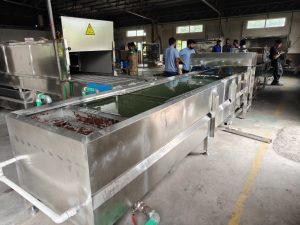 越南家居水转印项目设备安装现场
