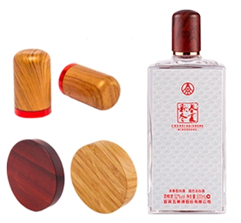 五粮液酒瓶及瓶盖水转印装饰产品展示